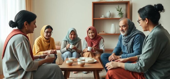 Symbolbild für Geflüchtete