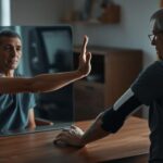 Spiegeltherapie in der Ergotherapie: Wie sie bei Schlaganfall und Phantomschmerz hilft Symbolbild für Spiegeltherapie