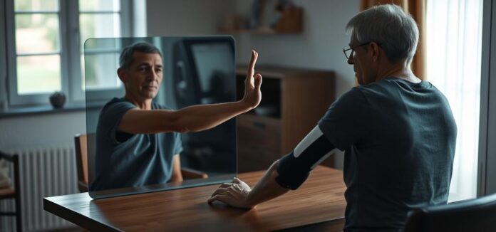 Symbolbild für Spiegeltherapie