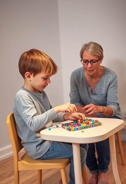 Ergotherapie Kinder - Feinmotorik Übung